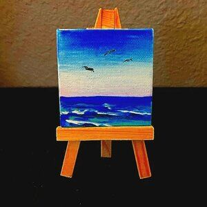 Nwot new rare hand paintings of many beautiful things mini hand painted